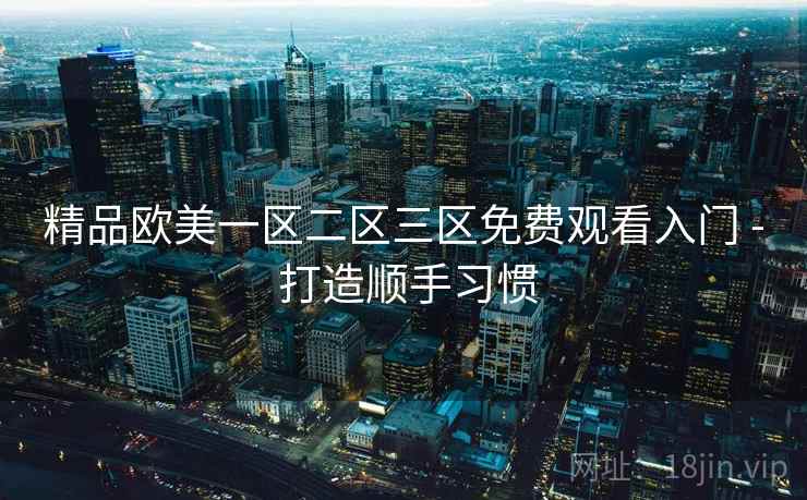 精品欧美一区二区三区免费观看入门 - 打造顺手习惯