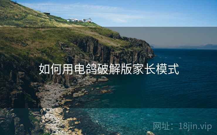 如何用电鸽破解版家长模式