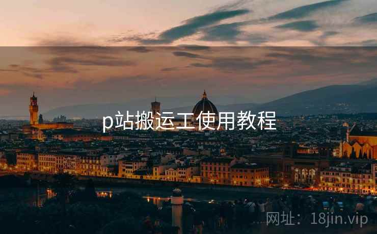 p站搬运工使用教程