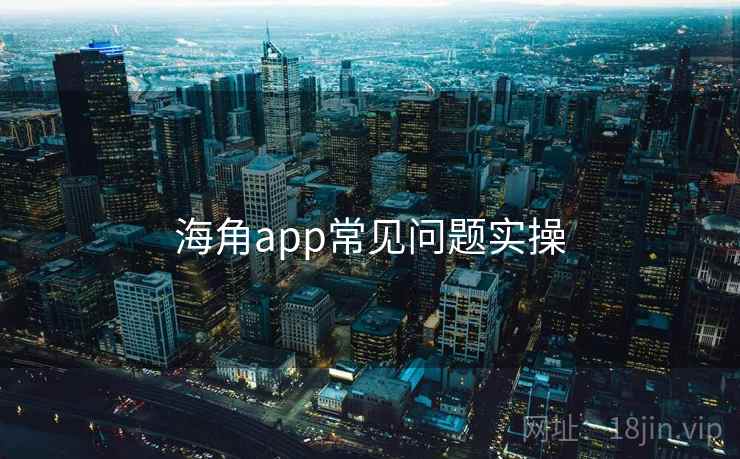 海角app常见问题实操