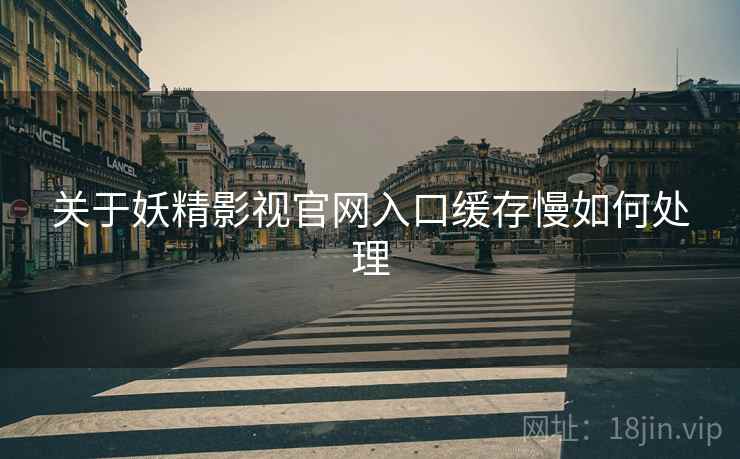 关于妖精影视官网入口缓存慢如何处理